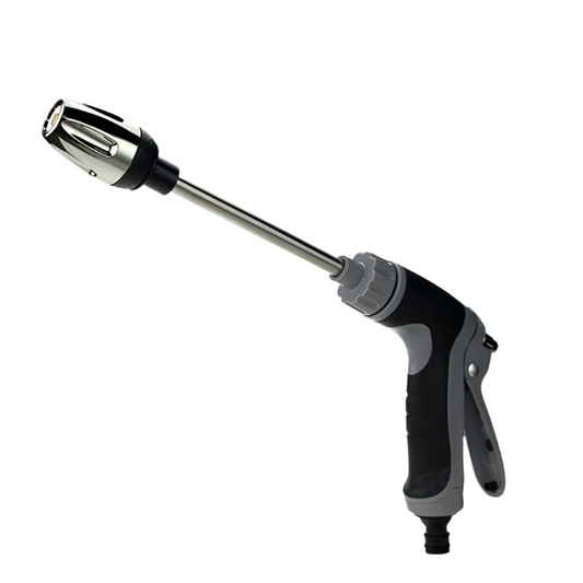 High Pressure Car Wash Gun Adjustable Foam Sprayer Black-0